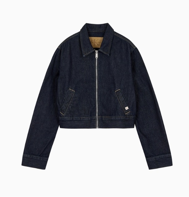 デニムジップアップジャケット