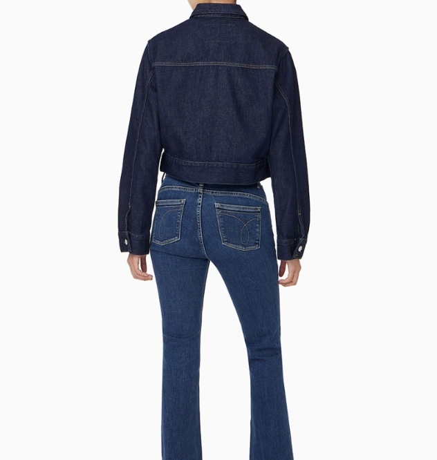 デニムジップアップジャケット