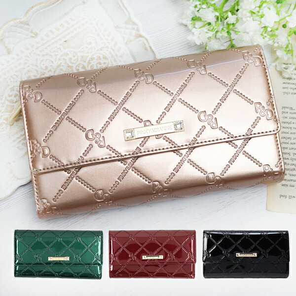 財布 レディース 長財布 コモンエナメル PDLWFAT1