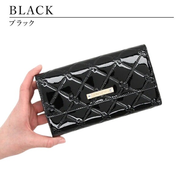 財布 レディース 長財布 コモンエナメル PDLWFAT1