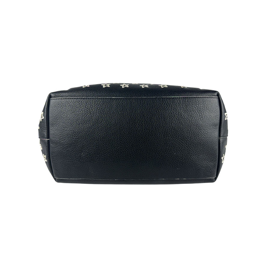 ジミーチュウ JIMMY CHOO ショルダーバッグ トートバッグ レザー ブラック×ホワイト レディース z6263 ジミーチュウ JIMMY CHOO ショルダーバッグ トートバッグ レザー ブラック×ホワイト レディース z6263