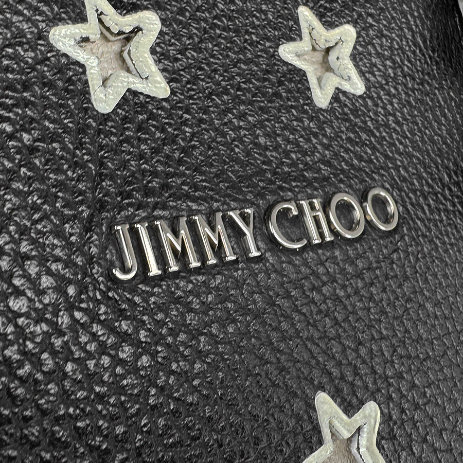 ジミーチュウ JIMMY CHOO ショルダーバッグ トートバッグ レザー ブラック×ホワイト レディース z6263 ジミーチュウ JIMMY CHOO ショルダーバッグ トートバッグ レザー ブラック×ホワイト レディース z6263