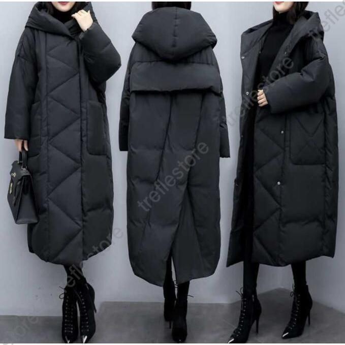 軽量 レディース アウター ゆったり 防寒着 ダウンジャケット 超ロングダウンコート ロング丈 膝下 50代 ダウンコート 中綿コート 40 フェイクダウン 60代