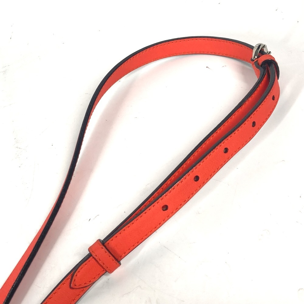 ショルダーストラップ レザー オレンジ