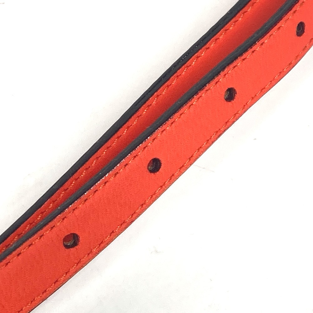 ショルダーストラップ レザー オレンジ