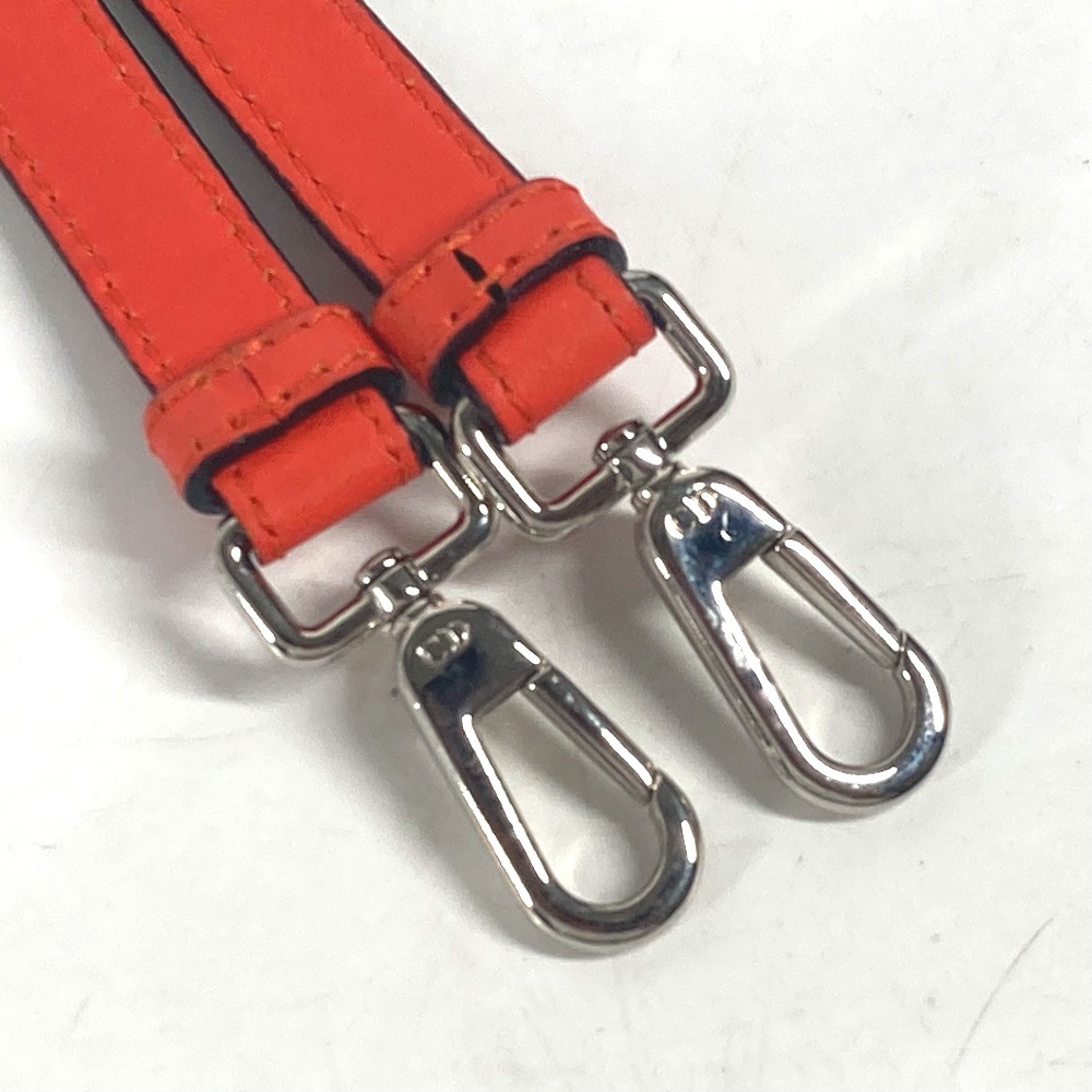 ショルダーストラップ レザー オレンジ