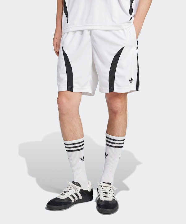Qoo10 adidas TEAMGEIST ショート丈 ハーフパ