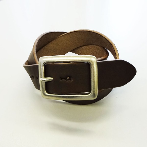 TE@M 40mm ショルダーレザーベルト 極厚革 重厚 本革 日本製 固定サイズ メンズ レディース カジュアル ビジネス 紳士 ベルト TM-8 TE@M 40mm ショルダーレザーベルト 極厚革 重厚 本革 日本製 固定サイズ メンズ レディース カジュアル ビジネス 紳士 ベルト TM-8