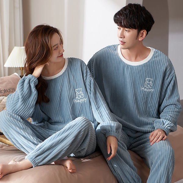Qoo10] 超人気 パジャマ カップル ペアパジャマ