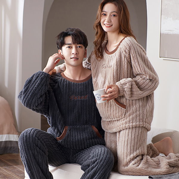 Qoo10] 超人気 パジャマ カップル ペアパジャマ