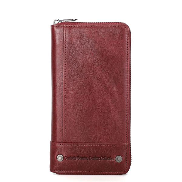 新調したい財布 財布 メンズ長財布 ウォレット 本革 ラウンドファスナー ロングウォレット 牛革 高級 大容量 小銭入れ レザー 多機能 春財布 福財布 無地 福袋