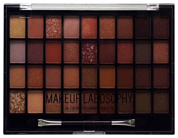 FACE　　アイシャドウパレット 36色 Qoo10] アイシャドウ 36カラー パレットパレッ