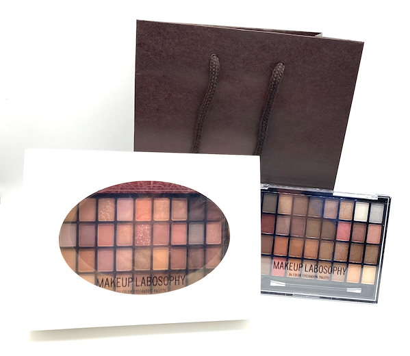 FACE　　アイシャドウパレット 36色 Qoo10] アイシャドウ 36カラー パレットパレッ