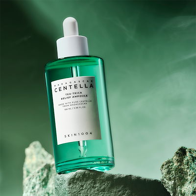 センテラ　ティーツリカ　6点セット Qoo10] SKIN1004 【公式】 ティーツリカ リリーフアンプル : スキンケア