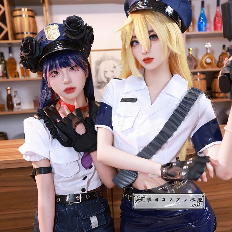 パンティ&ストッキングwithガーターベルト ストッキング パンティ 警察官 コスプレ衣装 コスチューム