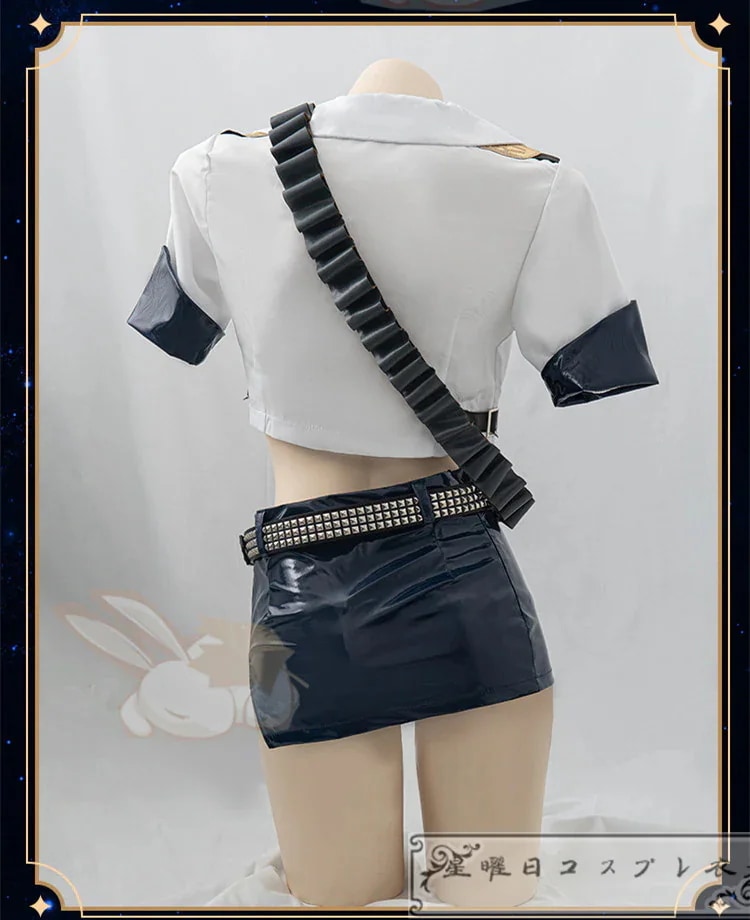 パンティ&ストッキングwithガーターベルト ストッキング パンティ 警察官 コスプレ衣装 コスチューム