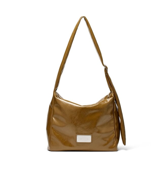 Qoo10] Matin Kim EMBOSSED LOGO LEATHE