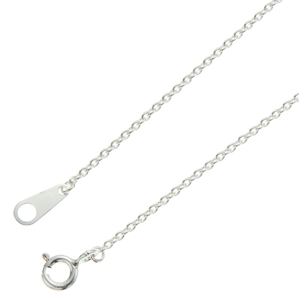 ネックレス メンズ レディース シルバー925 キュービックジルコニア 星 スター プレート