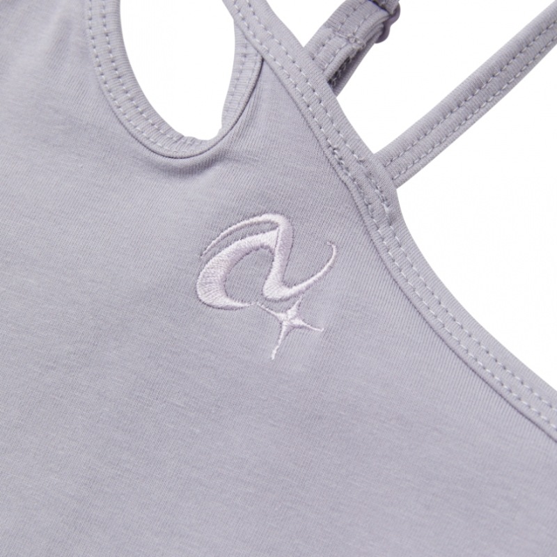 NERDY 女性用ストリングホルターネックノースリーブトップライトパープル NERDY 女性用ストリングホルターネックノースリーブトップライトパープル