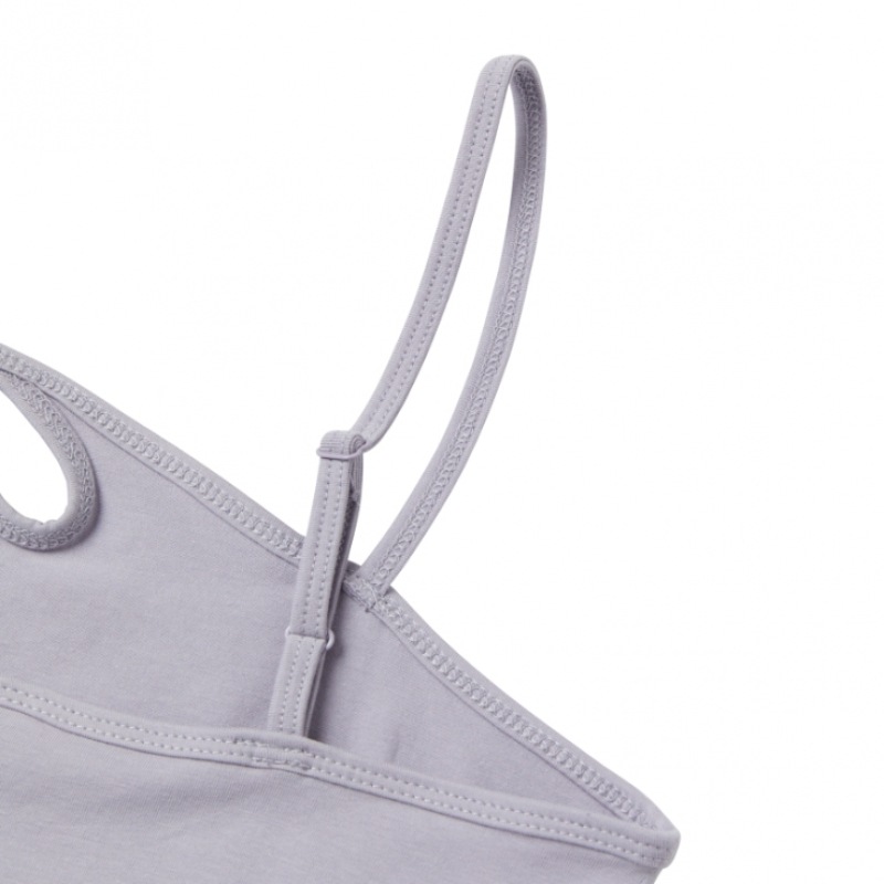 NERDY 女性用ストリングホルターネックノースリーブトップライトパープル NERDY 女性用ストリングホルターネックノースリーブトップライトパープル