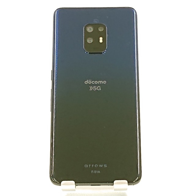arrows 5G F-51A docomo ネイビーブラック 送料無料 本体 c02649 【中古】