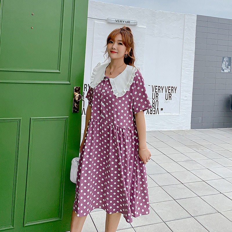 ワンピース 大きいサイズ 半袖 春夏 韓国 妊婦 マタニティ ゆったり きれいめ 3l 4xl 5l ワンピース 大きいサイズ 半袖 春夏 韓国 妊婦 マタニティ ゆったり きれいめ 3l 4xl 5l