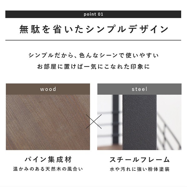 キャスター付 ラックワゴン アイアンと木 ディスプレイ オープンラック カジュアルデザイン 収納ラック 小物 キャスター付 ラックワゴン アイアンと木 ディスプレイ オープンラック カジュアルデザイン 収納ラック 小物