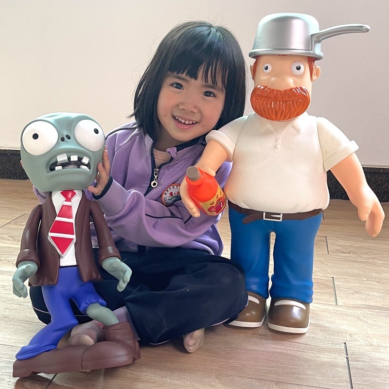 植物大戦のゾンビのおもちゃの超大型のゾンビの戴夫の置物の公仔の手作りの男の子のおもちゃのプレゼント 植物大戦のゾンビのおもちゃの超大型のゾンビの戴夫の置物の公仔の手作りの男の子のおもちゃのプレゼント