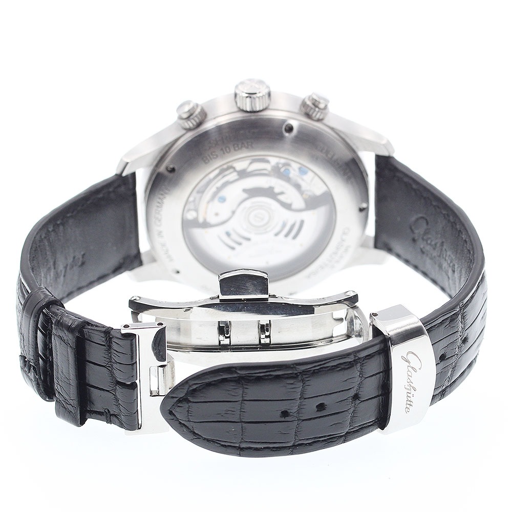 ミューレグラスヒュッテ Muhle Glashutte M1-37-70 デイト 自動巻き メンズ _903290【中古】 ミューレグラスヒュッテ Muhle Glashutte M1-37-70 デイト 自動巻き メンズ _903290【中古】