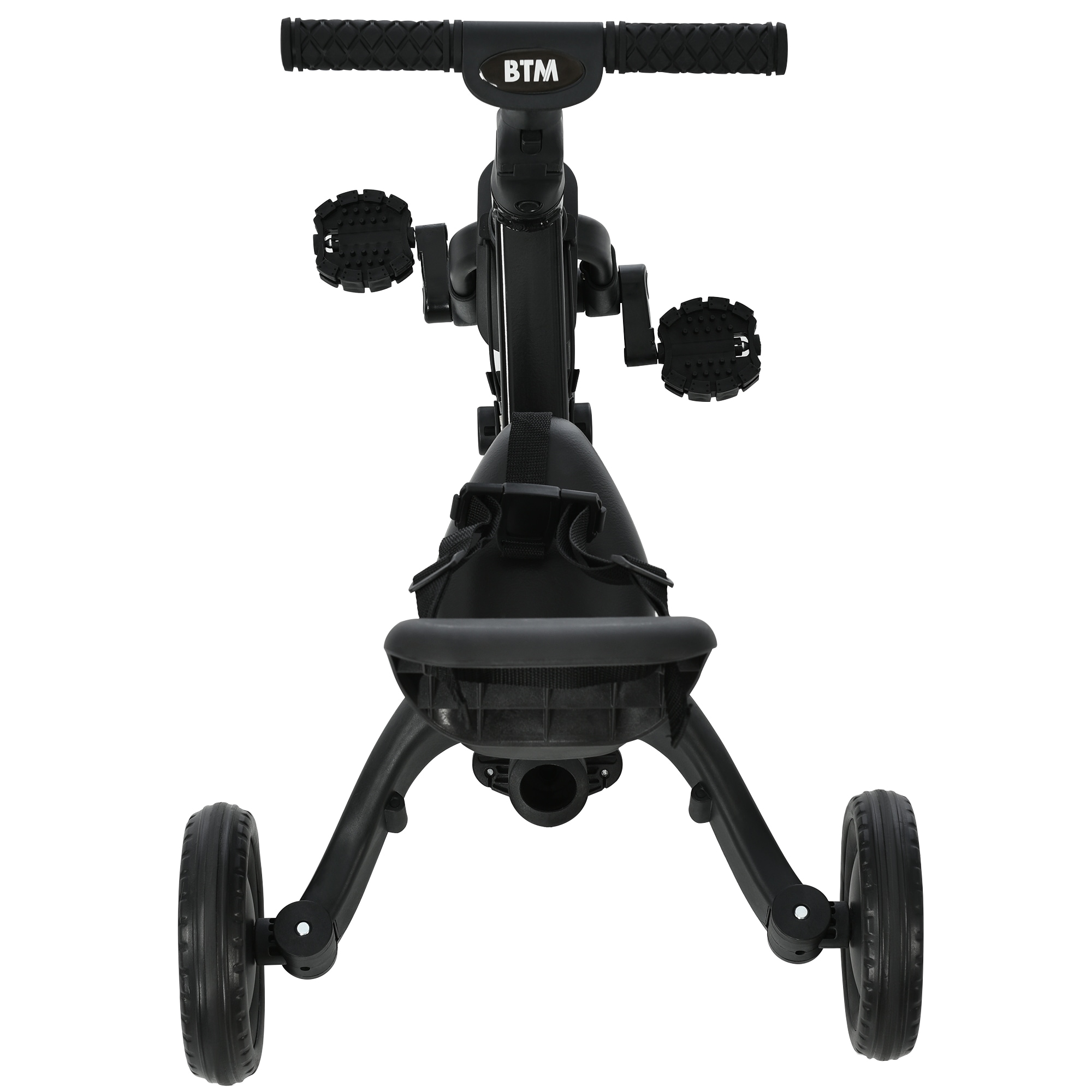 国内出荷】三輪車 足けりバイク 一台4役 ベビーカー かじとり 手押し棒