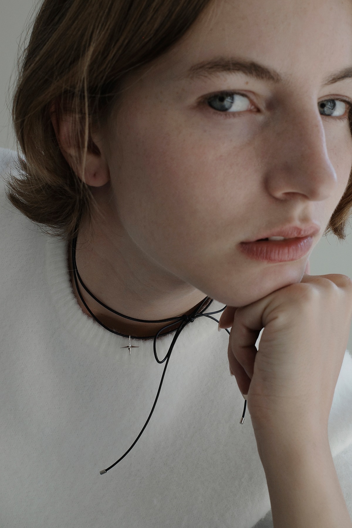 Monday Edition】FLEETING LIGHT KNOT NECKLACE ネックレス