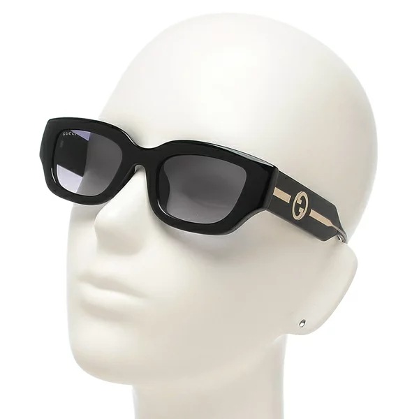 サングラス アイウエア 55サイズ アジアンフィット ブラック レディース GG1558SK 001