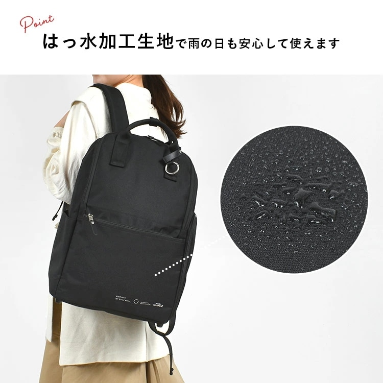 リュック レディース 置けルンです!2 おしゃれ 軽い 通勤 リュックサック 黒 撥水 20L ポケット多い リュック レディース 置けルンです!2 おしゃれ 軽い 通勤 リュックサック 黒 撥水 20L ポケット多い