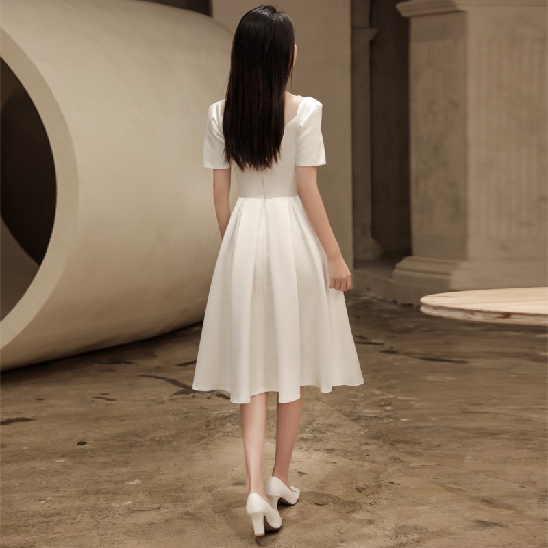 パーティードレス ウェディングドレスウェディングドレス 花嫁ロングドレス 二次会結婚式ワンピース ドレス