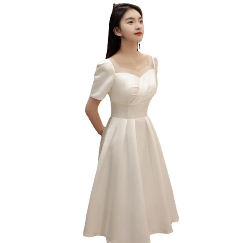 パーティードレス ウェディングドレスウェディングドレス 花嫁ロングドレス 二次会結婚式ワンピース ドレス