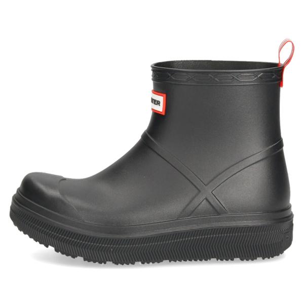 ハンター レインブーツ レディース メンズ ショートブーツ 黒 ユニセックス プレイ モールデット ブーツ UFS7105PVC ブラック 防水 HUNTER ハンター レインブーツ レディース メンズ ショートブーツ 黒 ユニセックス プレイ モールデット ブーツ UFS7105PVC ブラック 防水 HUNTER