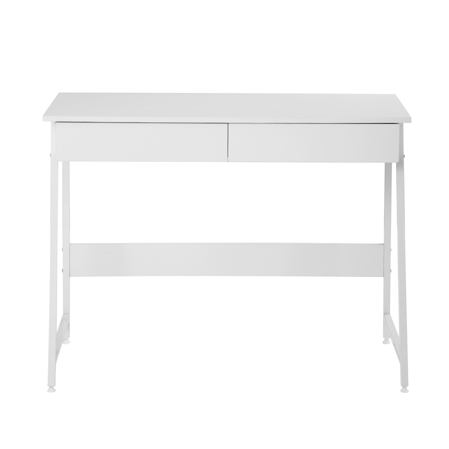 【国内発送,送料無料】【人気商品】パソコンデスク　引き出し付き　幅100*奥48 　ホワイト