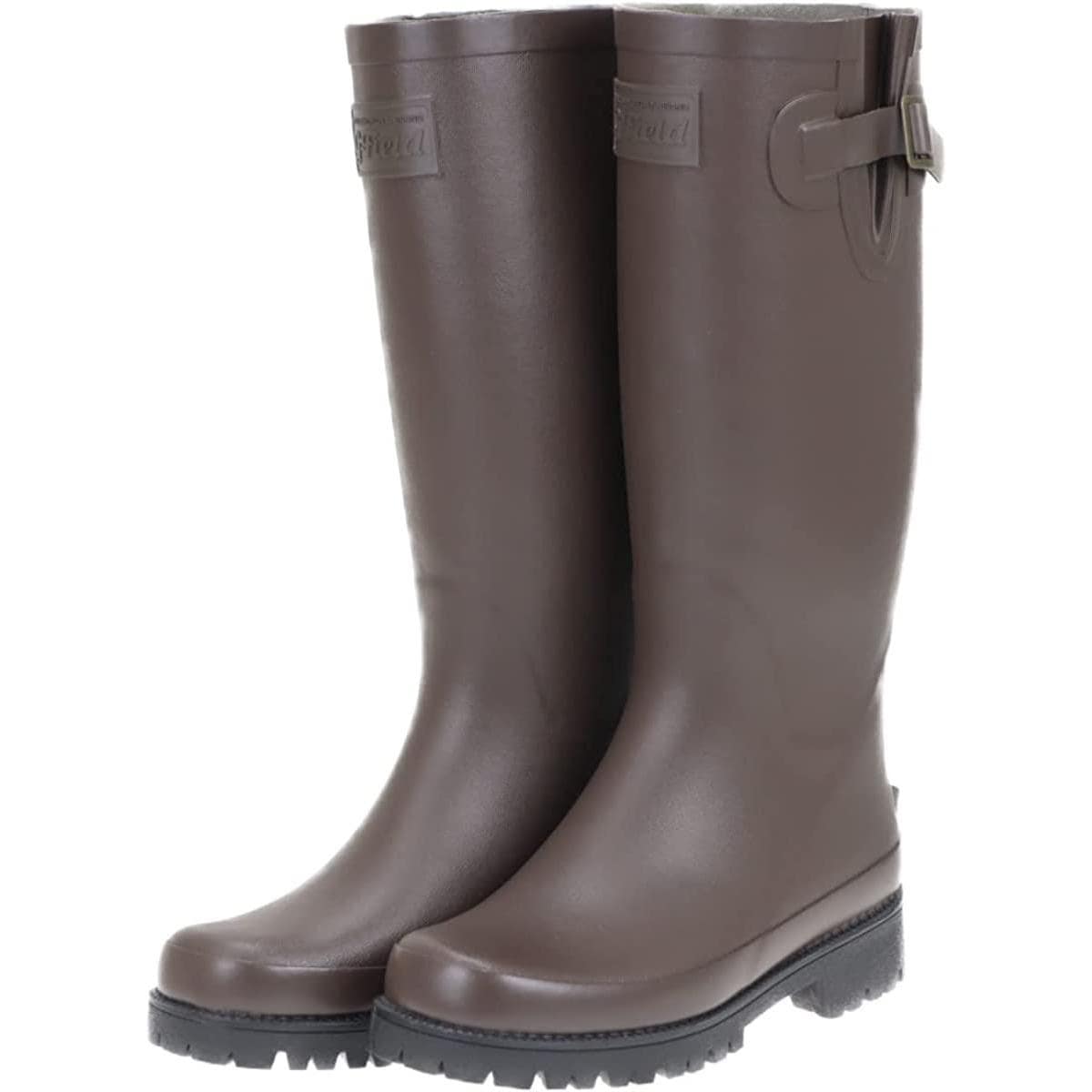 ミツウマ G-フィールドL01 レインシューズ 長靴 ブラウン 25.0cm 男女