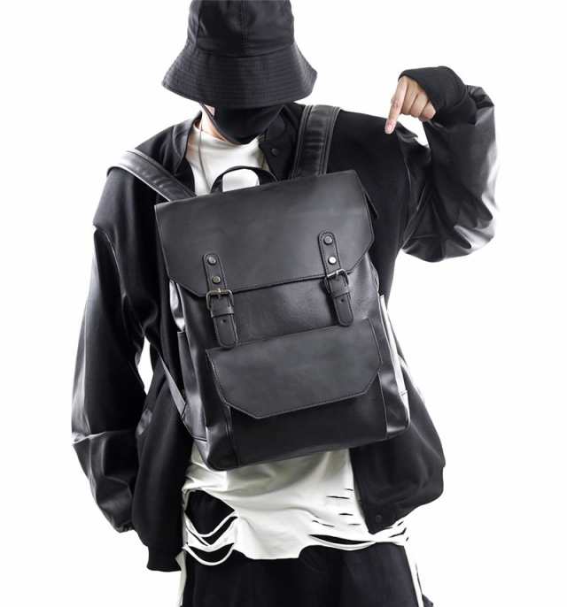 ビジネスバッグ リュック メンズバッグ ファッション 大人 男性 通販 人気 おすすめ プレゼント おしゃれ 出張 撥水 PU カ