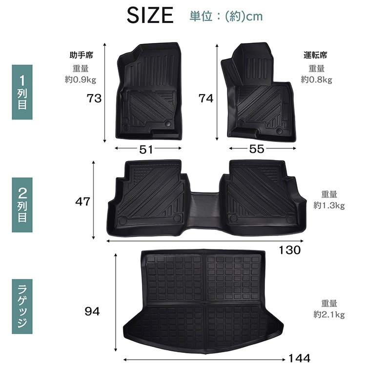 マツダ CX-5 CX5 KF系 防水 3dフロアマット マット フロアマット カーペット カーマット フロアーマット ラゲッジマット アクセサリー 内装 カバー 3D tpe 防汚