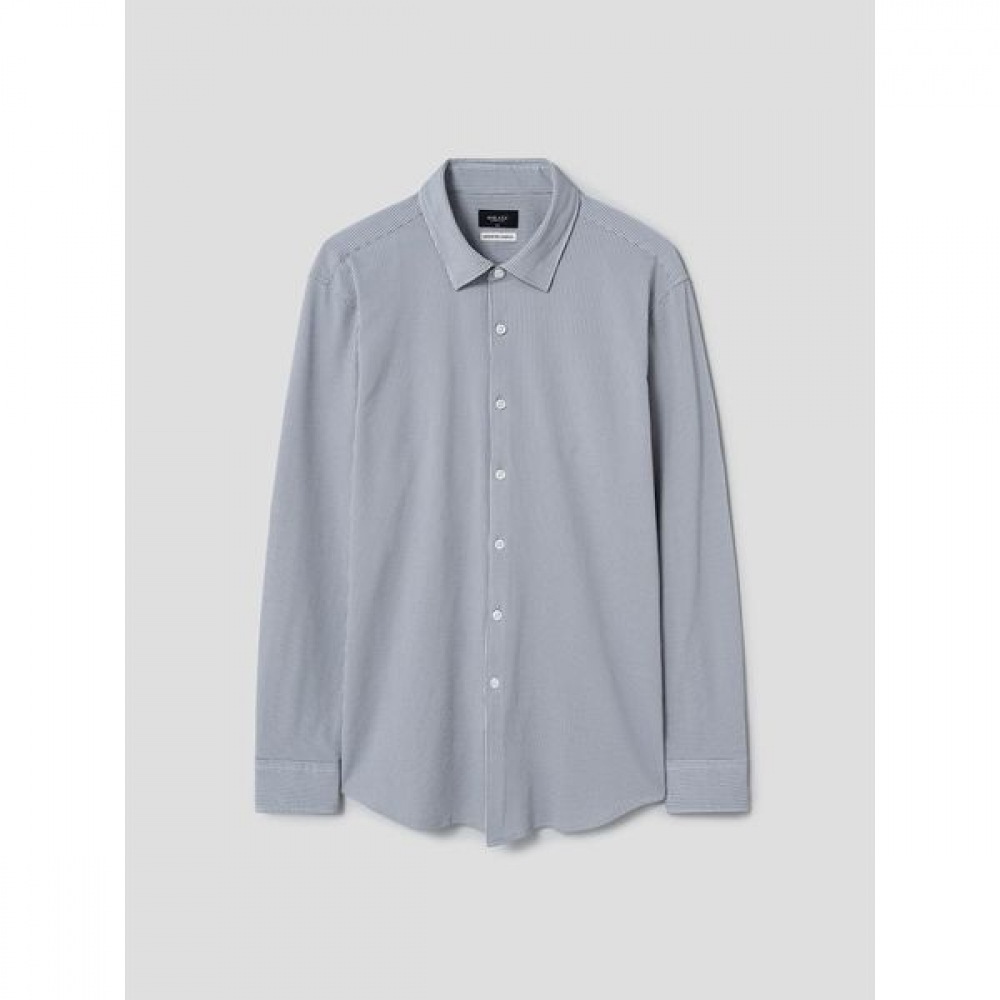 [ギャラクシーライフスタイル] アクティブストライプジャージーシャツグレー (GC4164M023)