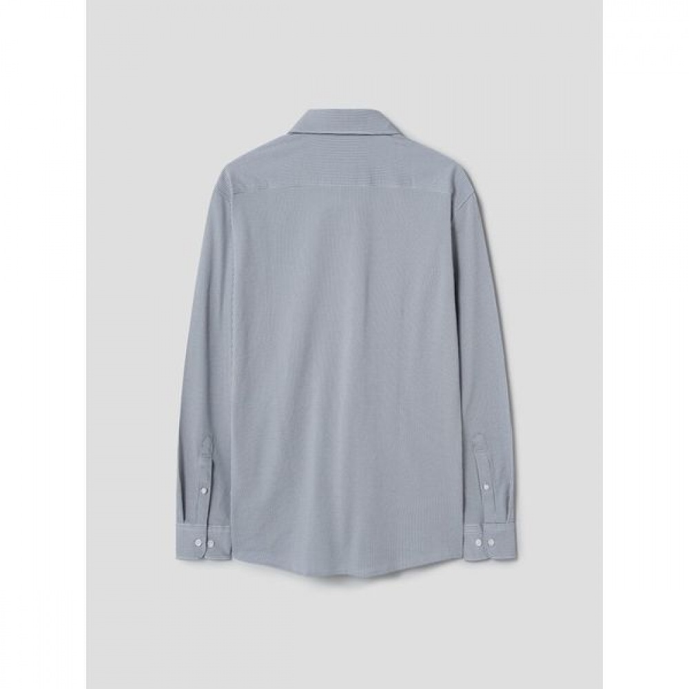 [ギャラクシーライフスタイル] アクティブストライプジャージーシャツグレー (GC4164M023)