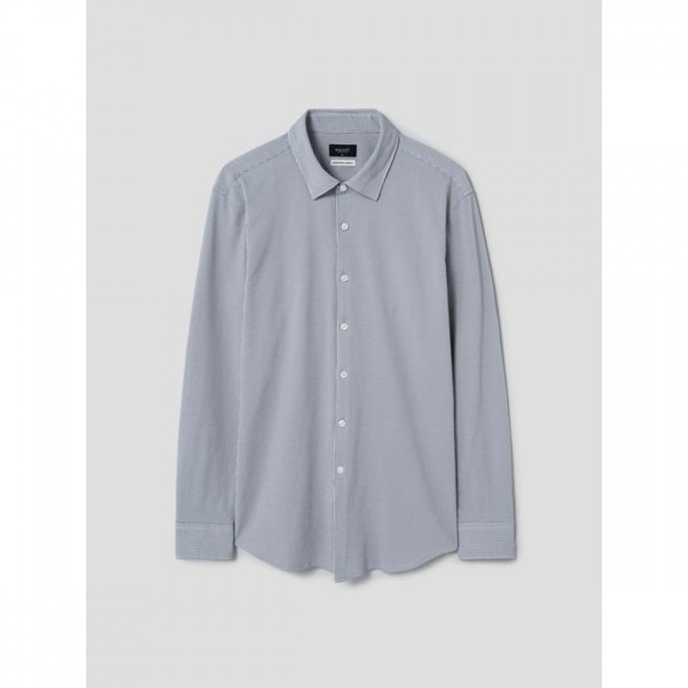 [ギャラクシーライフスタイル] アクティブストライプジャージーシャツグレー (GC4164M023)