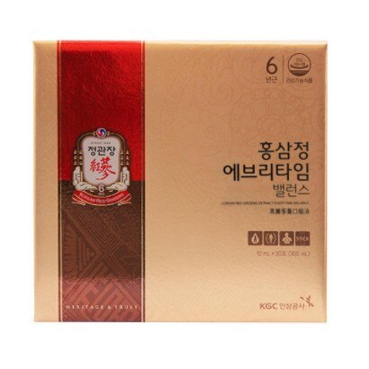 紅参精エブリタイムバランス 10mlx30包 紅参精エブリタイムバランス 10mlx30包