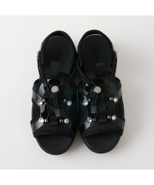 サンダル 「軽量」ドローコードサンダル レディース