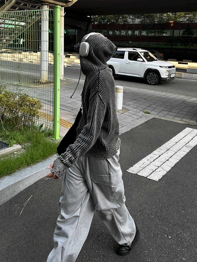 [COSYHARU公式]Cargo Pocket Wide Sweat Pants