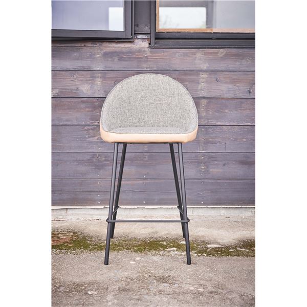 カウンターチェア/椅子 ベージュ 約W47xD47xH87xSH65cm 組立品
