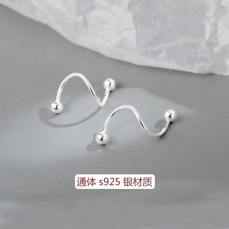 100c1530人好評純銀イヤリング女性新耳釘冷淡な風気質感小耳骨釘耳輪耳飾り 100c1530人好評純銀イヤリング女性新耳釘冷淡な風気質感小耳骨釘耳輪耳飾り