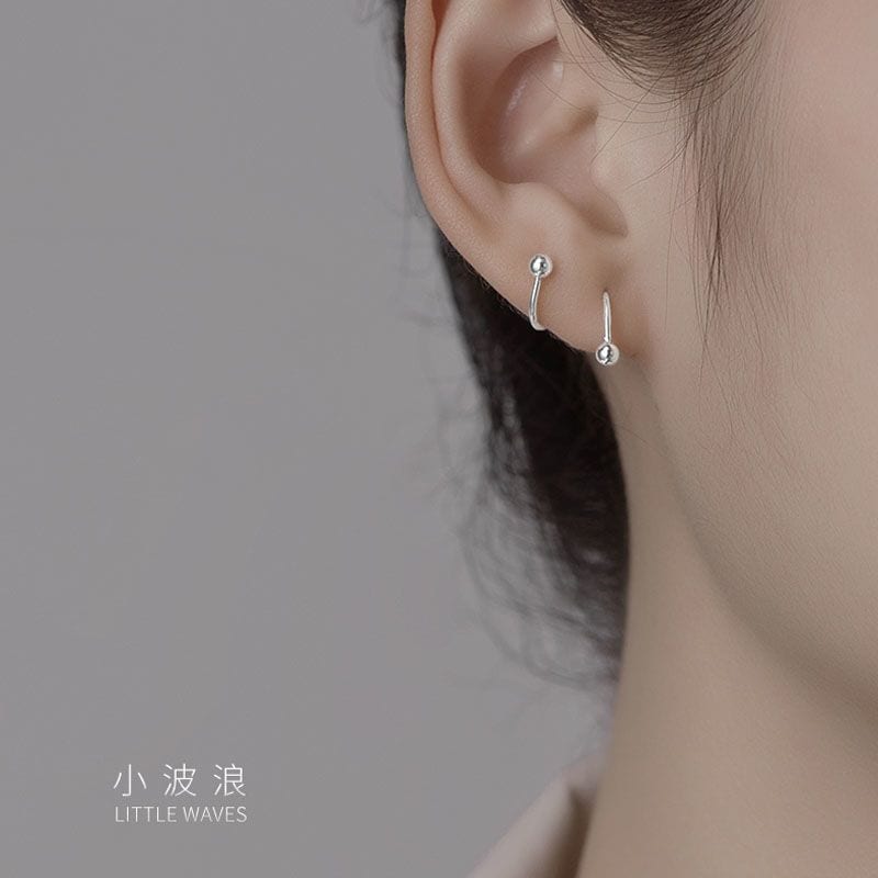 100c1530人好評純銀イヤリング女性新耳釘冷淡な風気質感小耳骨釘耳輪耳飾り 100c1530人好評純銀イヤリング女性新耳釘冷淡な風気質感小耳骨釘耳輪耳飾り