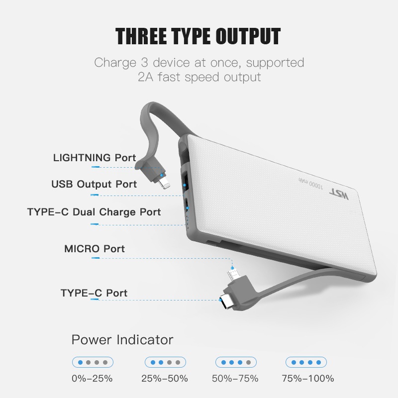 WST新着ポータブルパワーバンク充電ステーション多機能6PCS10000mAhビジネスおよび公共用外部バッテリー WST新着ポータブルパワーバンク充電ステーション多機能6PCS10000mAhビジネスおよび公共用外部バッテリー